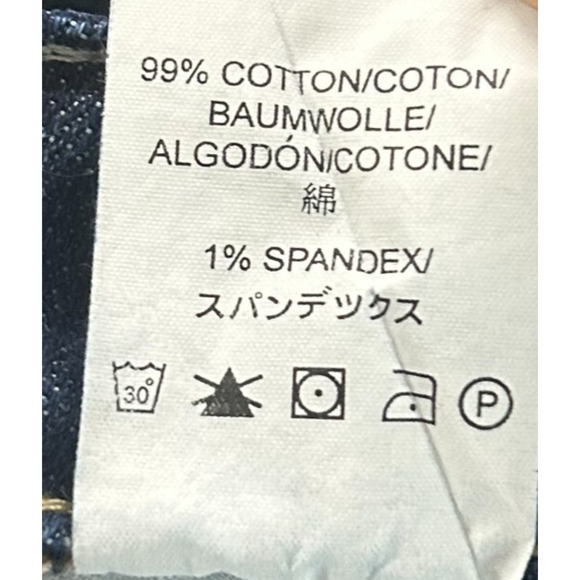 Silver Frances 18 Bootcut Jeans Womens 29X33 Blue Distressed Dark Actual 30X32 - Picture 9 of 10